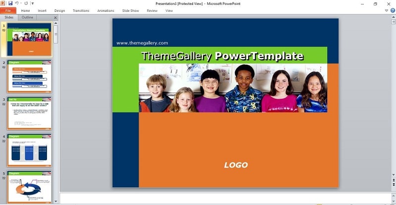 Ảnh 1: Mẫu powerpoint chuyên nghiệp