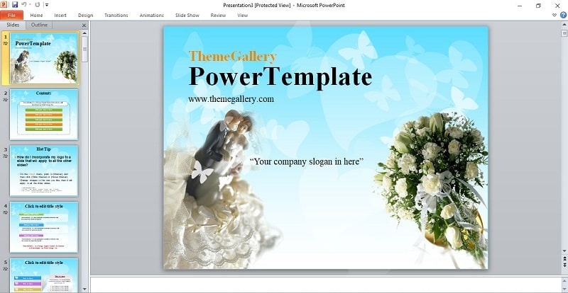 Ảnh slide 3: Mẫu slide luận án thạc sĩ
