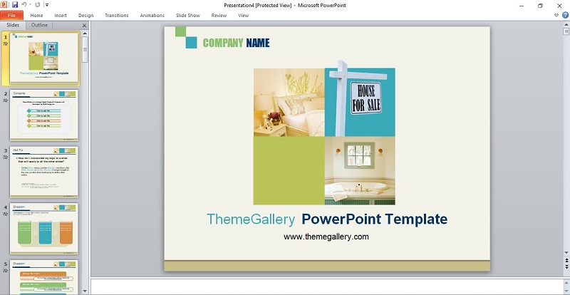 Ảnh 3: Mẫu slide powerpoint báo cáo khoa học