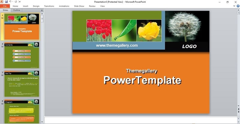 Ảnh 4: Mẫu slide powerpoint báo cáo khoa học