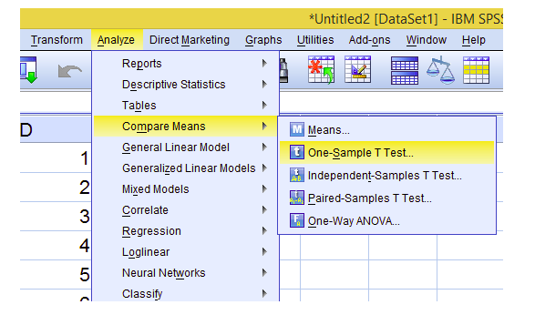 3 loại kiểm định T-Test và các trường hợp sử dụng trong SPSS